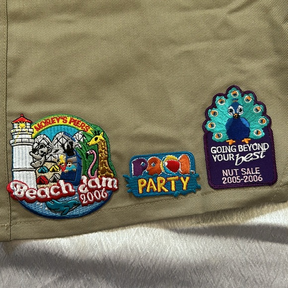 UNIQUE PIECE Vest women size medium patches - Picture 5 of 8